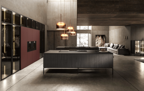 Regula + Bluna : Cuisine audacieuse avec un design élégant et une fonctionnalité optimale