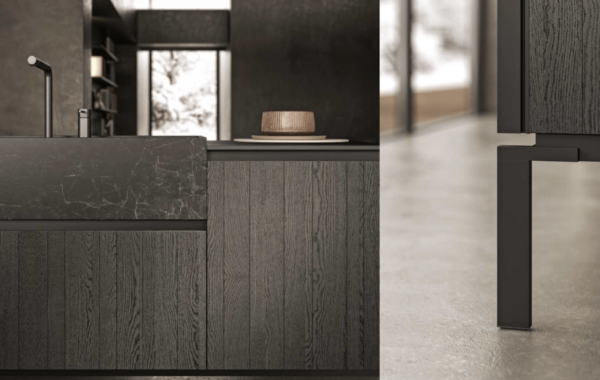 Regula + Bluna : Cuisine audacieuse avec un design élégant et une fonctionnalité optimale