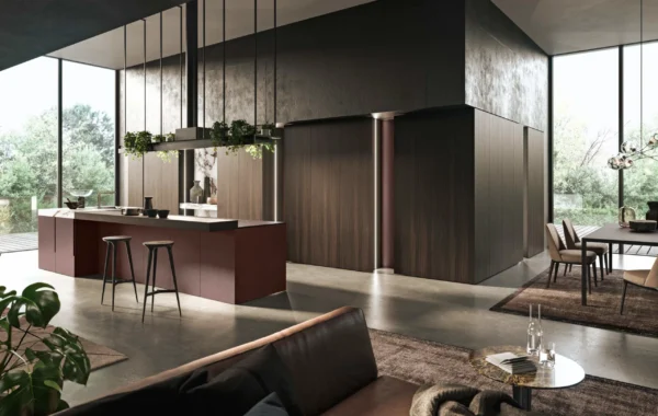3 Vogue + Bluna : Cuisine ouverte et harmonieuse, entre design et fonctionnalité