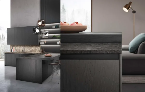 5 Bluna Tech : Cuisine professionnelle et chaleureuse avec design raffiné