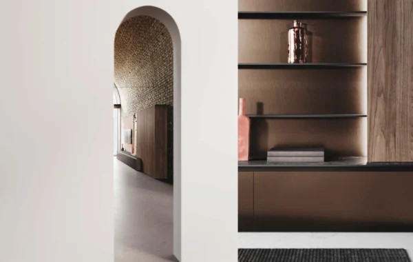 Bluna + Lab : Cuisine élégante et ergonomique avec matériaux raffinés