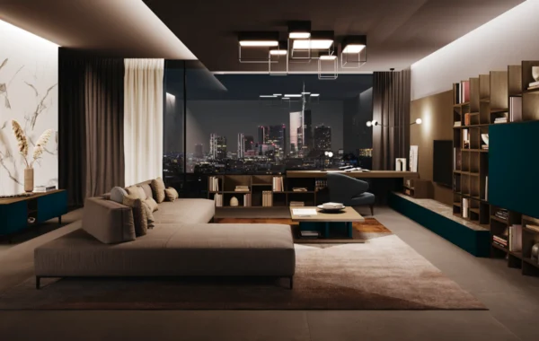 House of Clarinet : Un design sophistiqué en bois et laqué