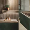 Scava Metal 4.0 : Salle de Bain Moderne en Métal Lacqué Foresta avec Éclairage LED