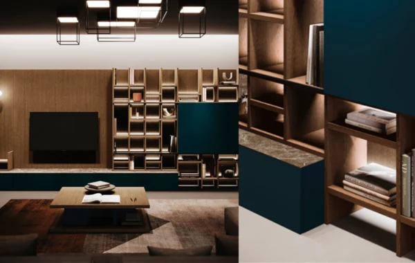 House of Clarinet : Un design sophistiqué en bois et laqué