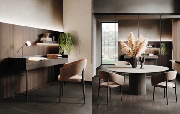 3 House of Horn : L'harmonie du bois et du métal pour un intérieur sophistiqué